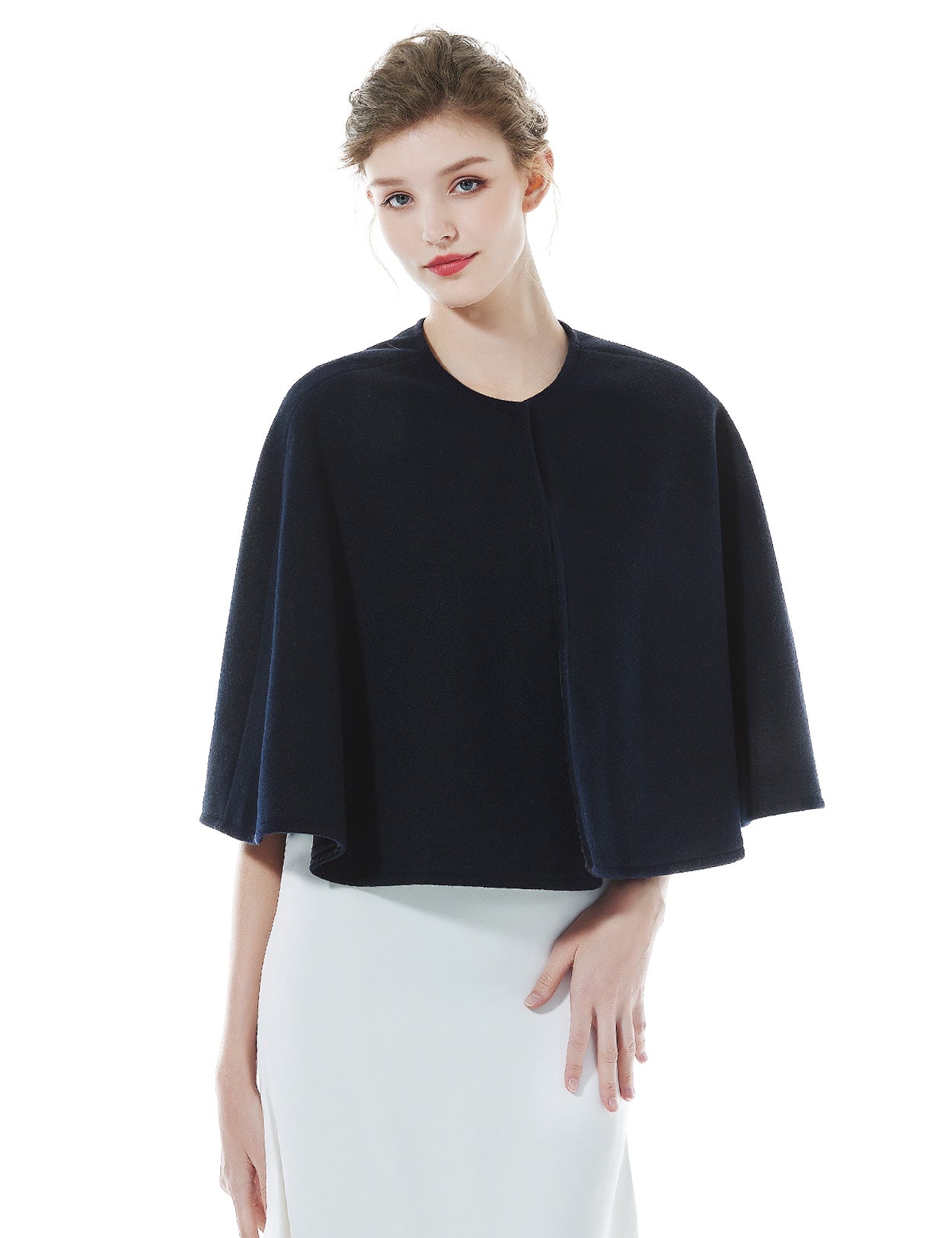 Elegante Xale-Capa Nupcial para Senhora