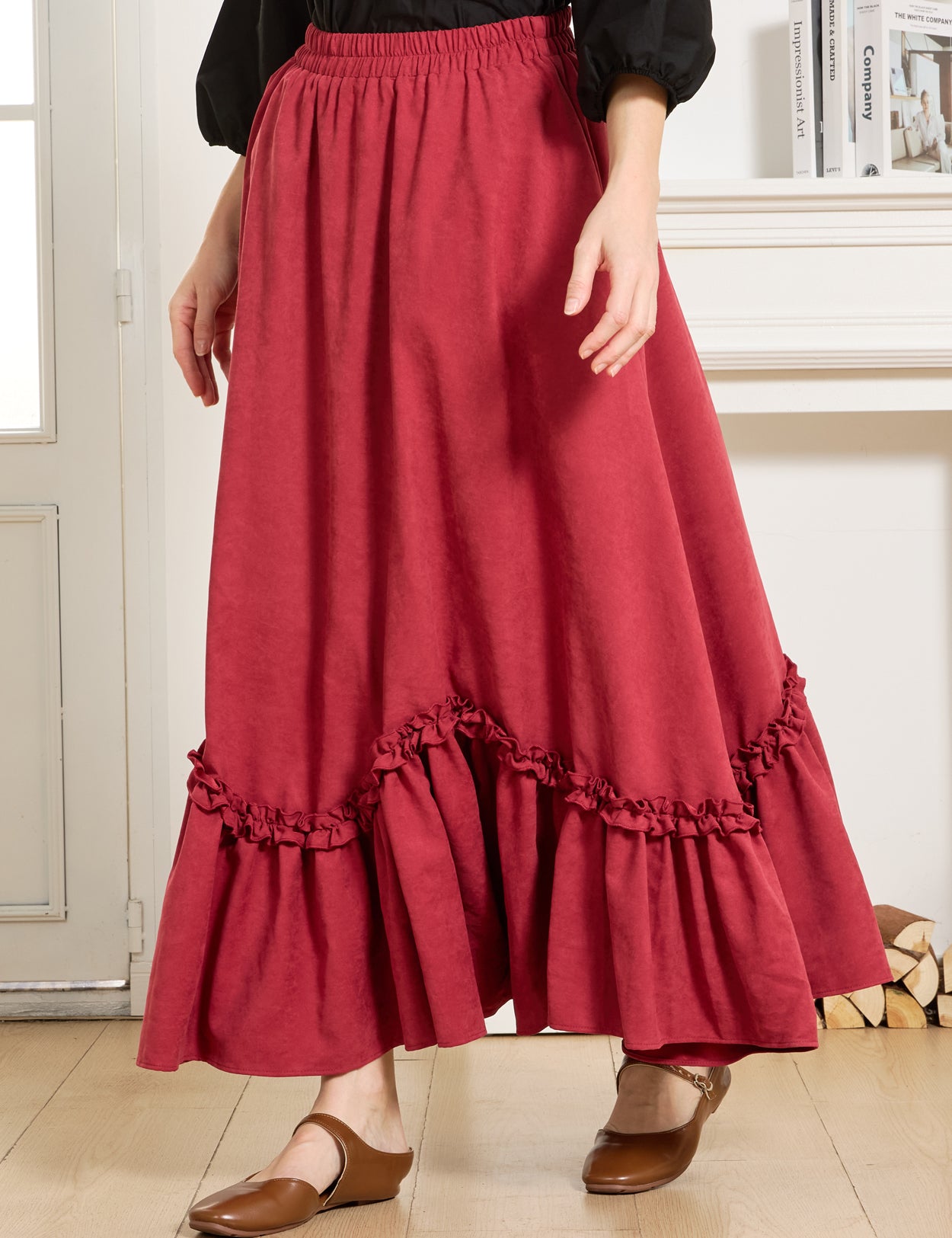 Falda larga estilo victoriano gótico steampunk, vestido medieval renacentista