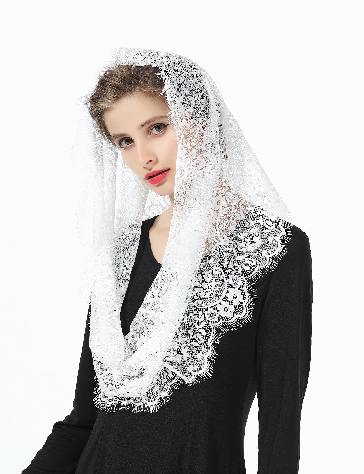 Easter Chapel Veil & Latin Mass Mantilla Head Covering