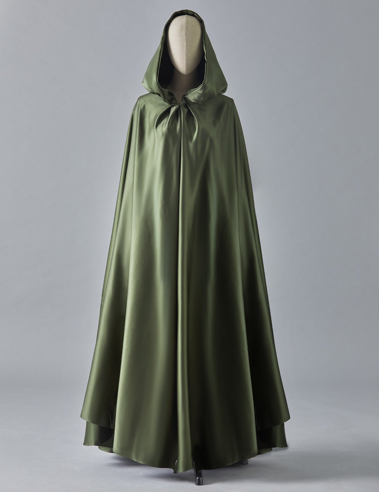Élégante cape de mariée à capuche - Cape de mariage longue