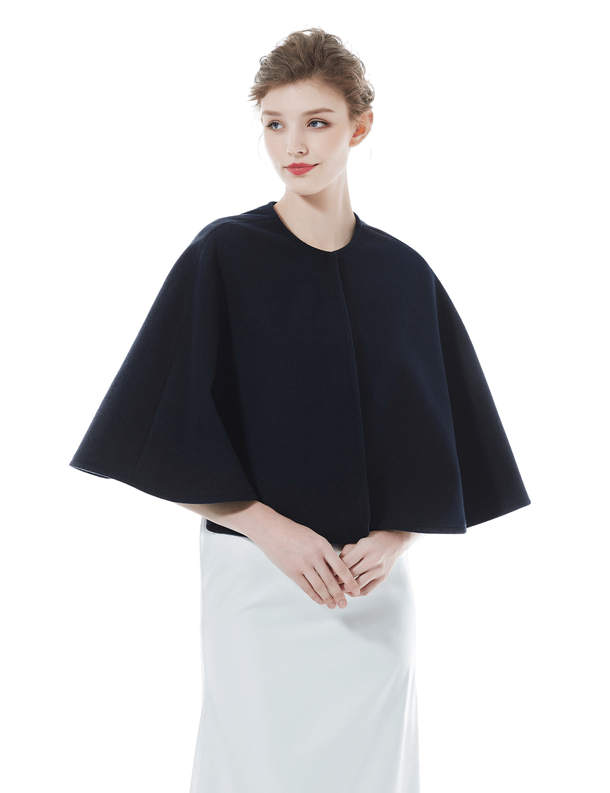 Elegante Xale-Capa Nupcial para Senhora