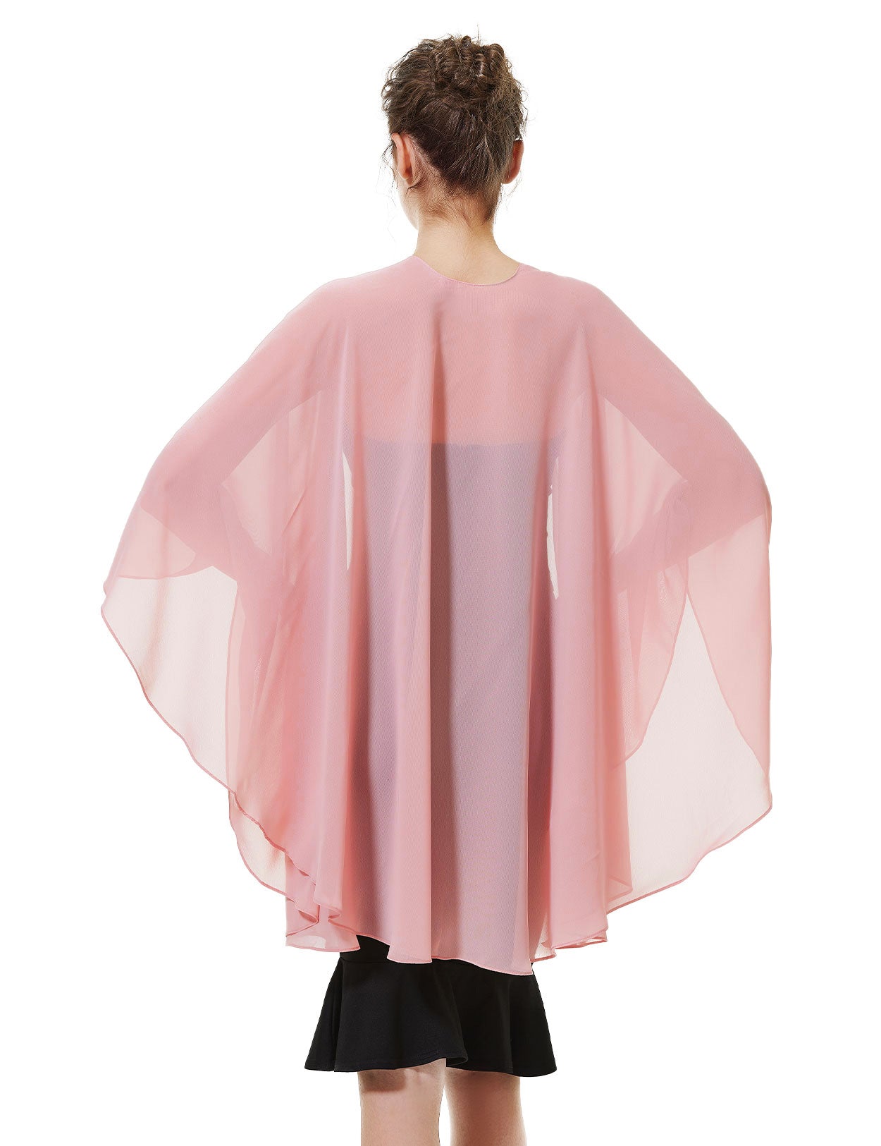 Elegant Chiffon Wedding Shawl - Bridal Evening Scarf Wrap