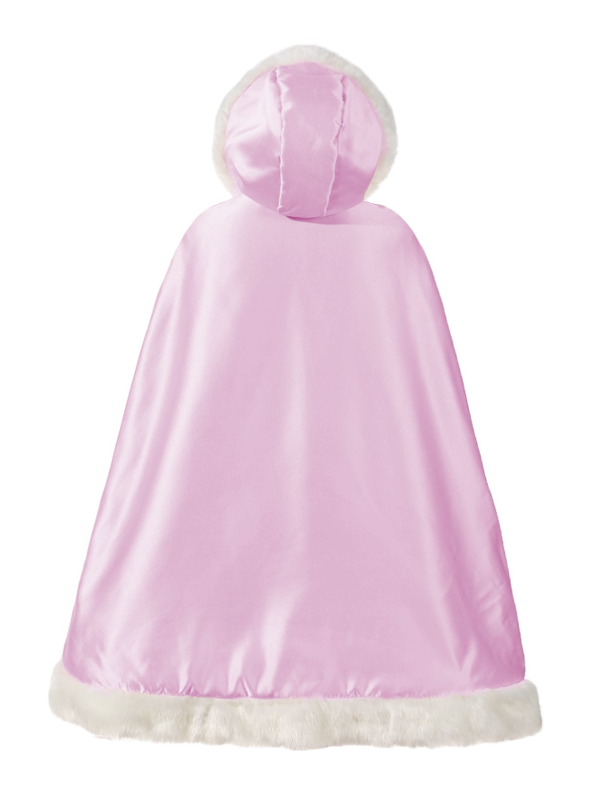 Cape en fourrure pour tout-petit : costume de demoiselle d'honneur et de cape à capuche de Noël