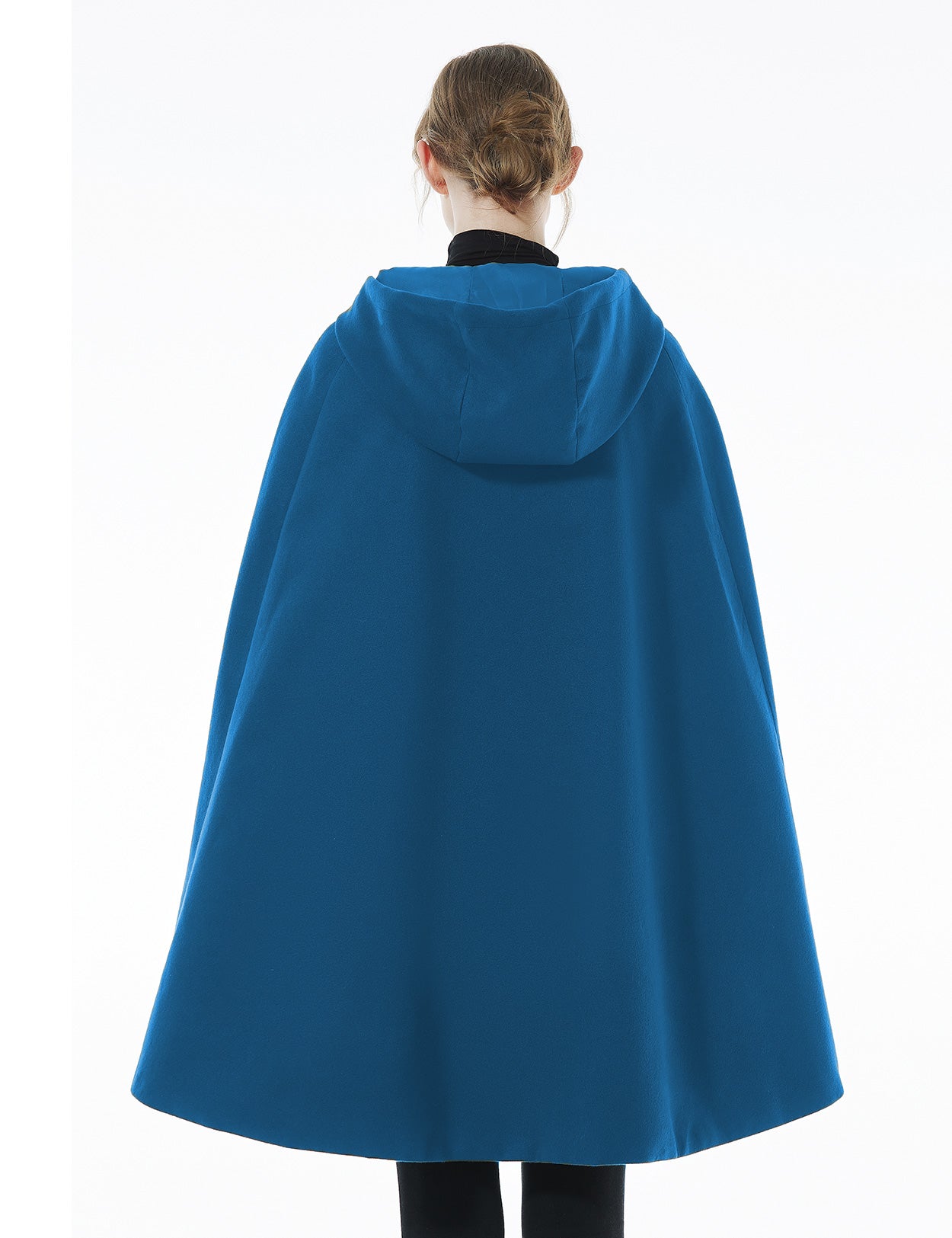 Eleganter Kapuzenumhang für Damen – Hochzeits- und Halloween-Umhang