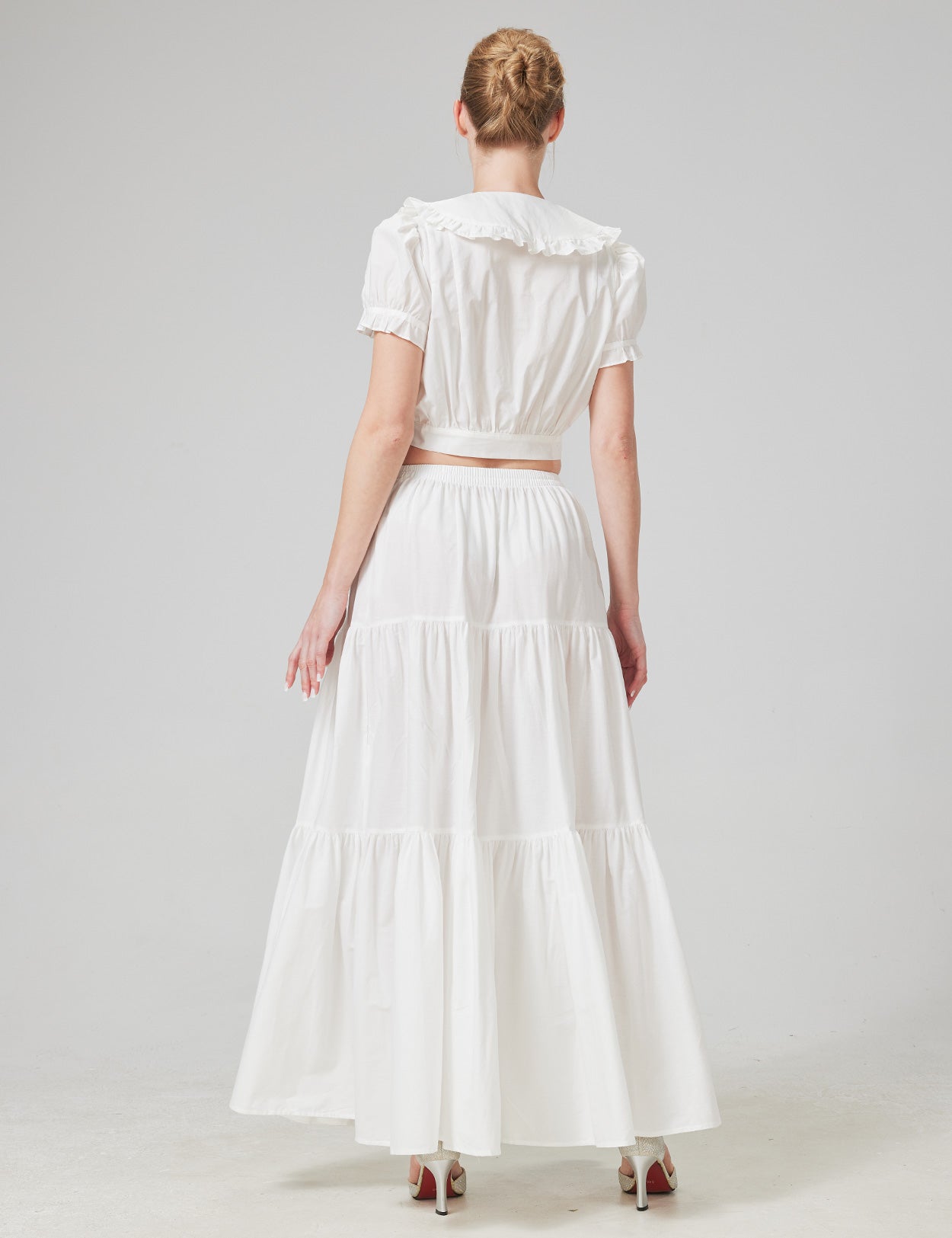 100% Cotton Renaissance Medieval Boho Maxi Skirt for Women