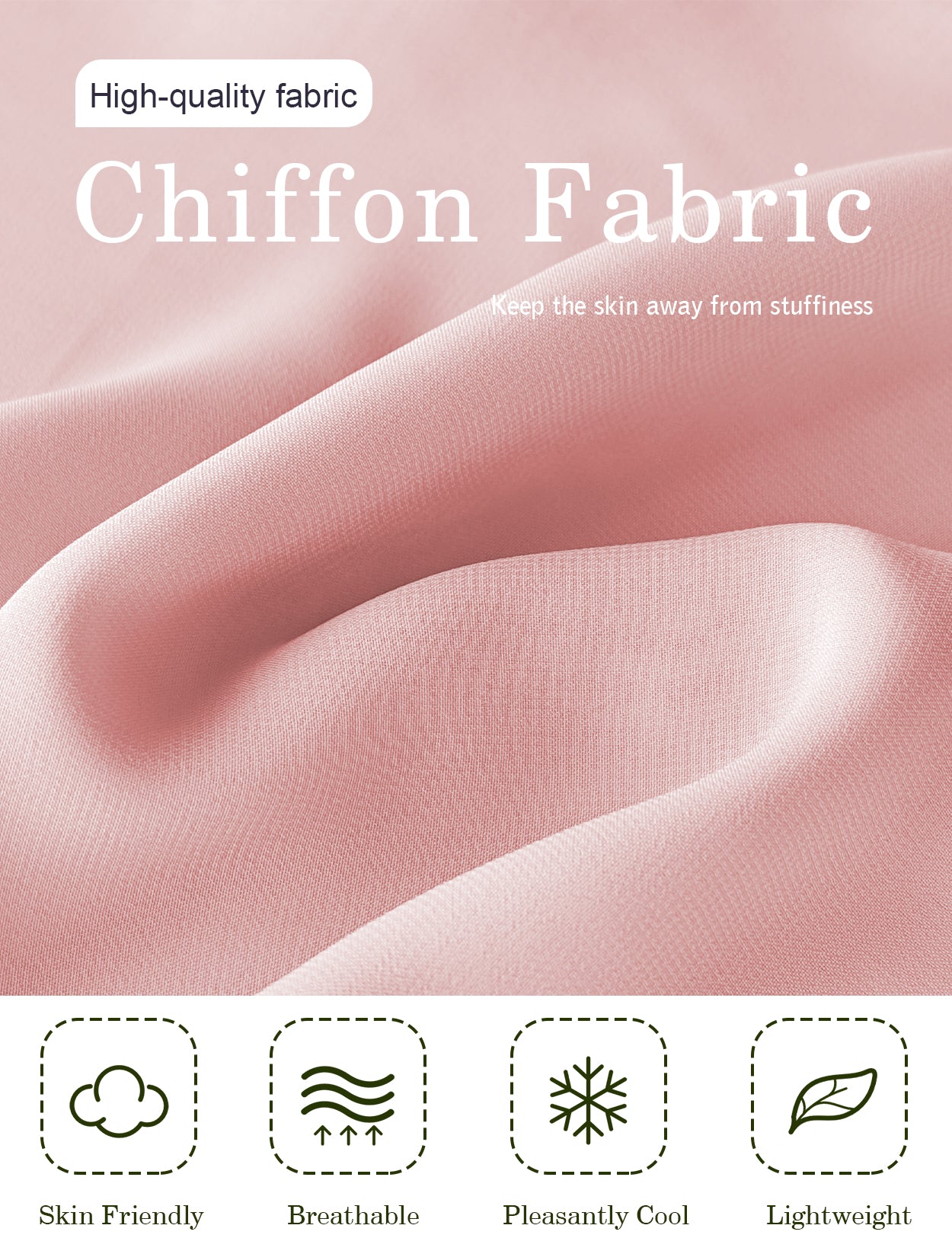 Elegant Chiffon Wedding Shawl for Brides & Evening Dresses (22 Colors)