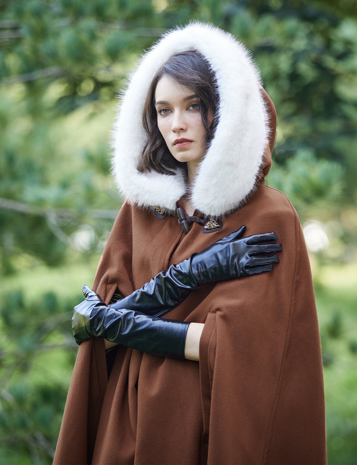 Cape à capuche médiévale pour Castlecore et cosplay gothique