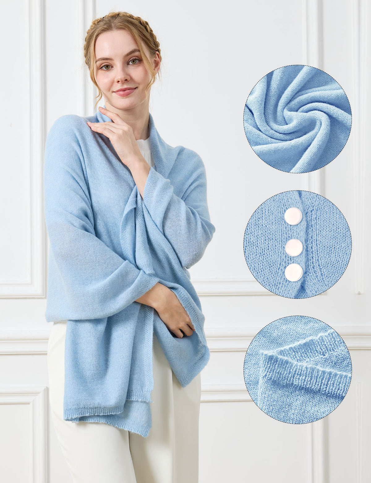 Alcott Knit Wrap