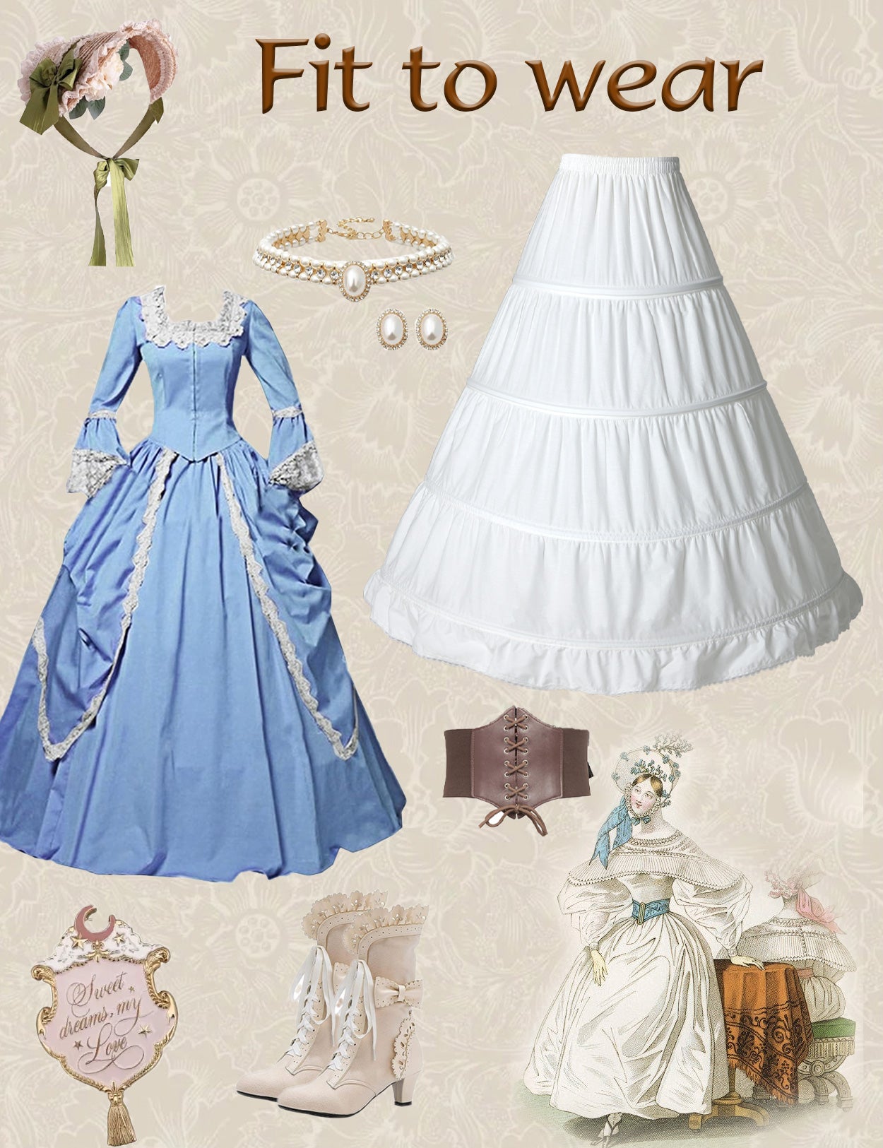 Braut-Reifrock - A-Linie Tüll Reifrock