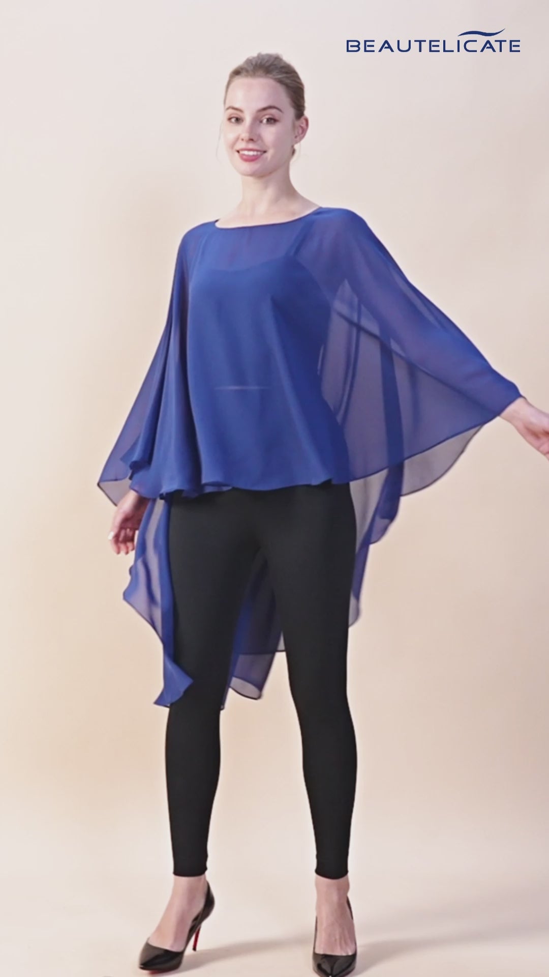 chiffon bridal shawl