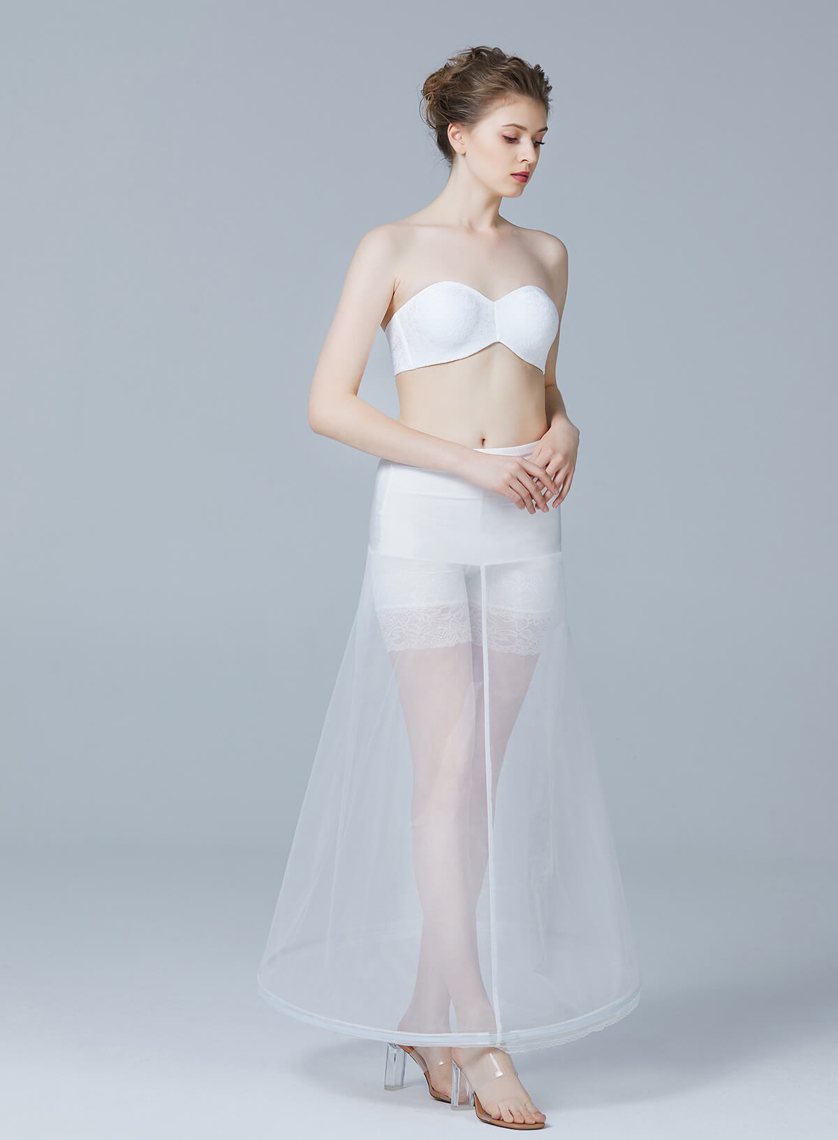 BEAUTELICATE-A-line-Full-Gown-Floor-Length-Bridal-Dress-Gown-Slip-Petticoat