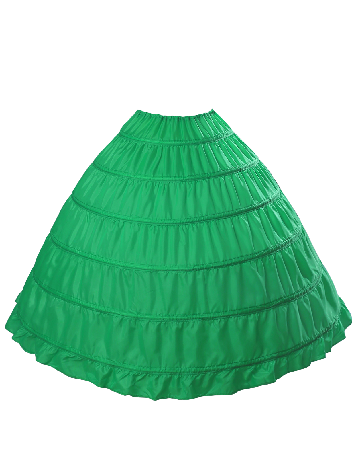 6-Hoop A-Line Crinoline for Floor-Length Wedding Dresses