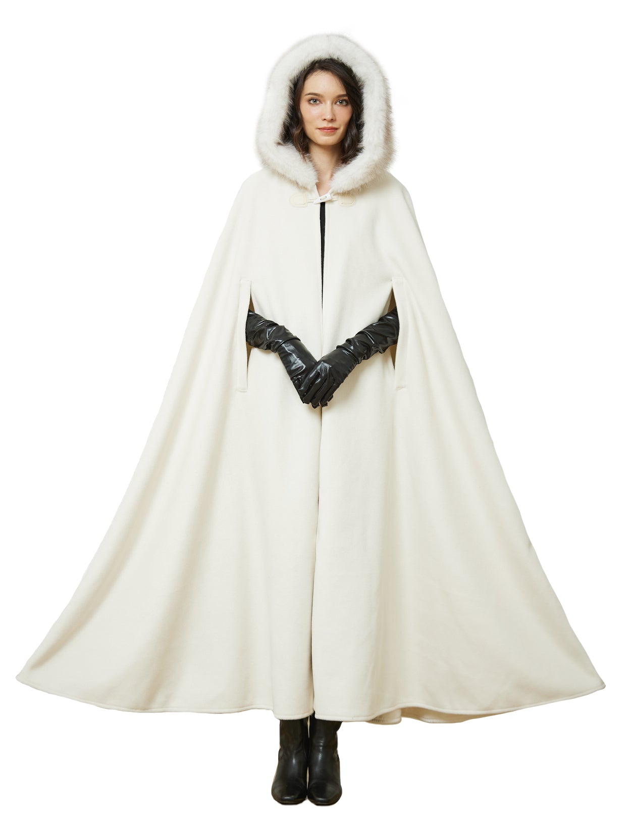 Cape à capuche médiévale pour Castlecore et cosplay gothique