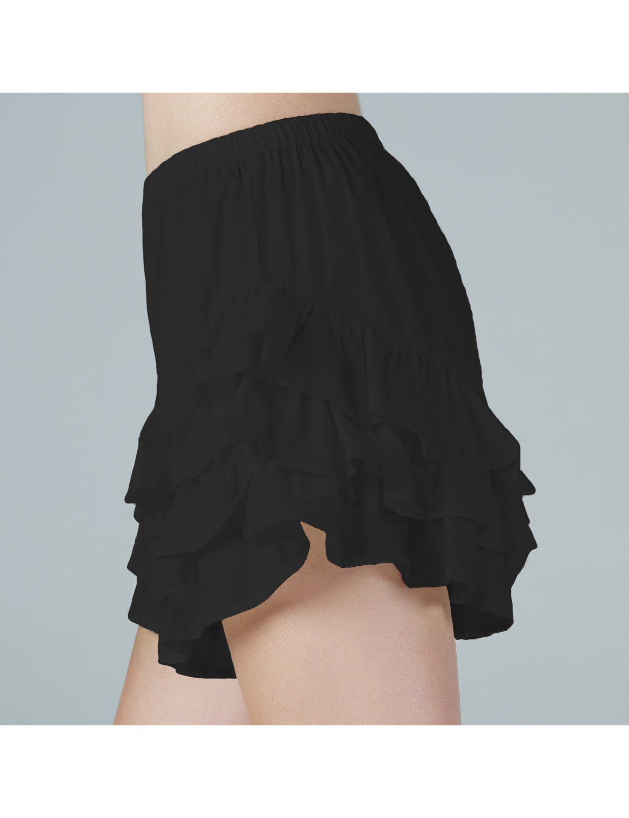 Women's 100% Cotton Ruffled Bloomers Shorts - Sleepwear & Loungewear