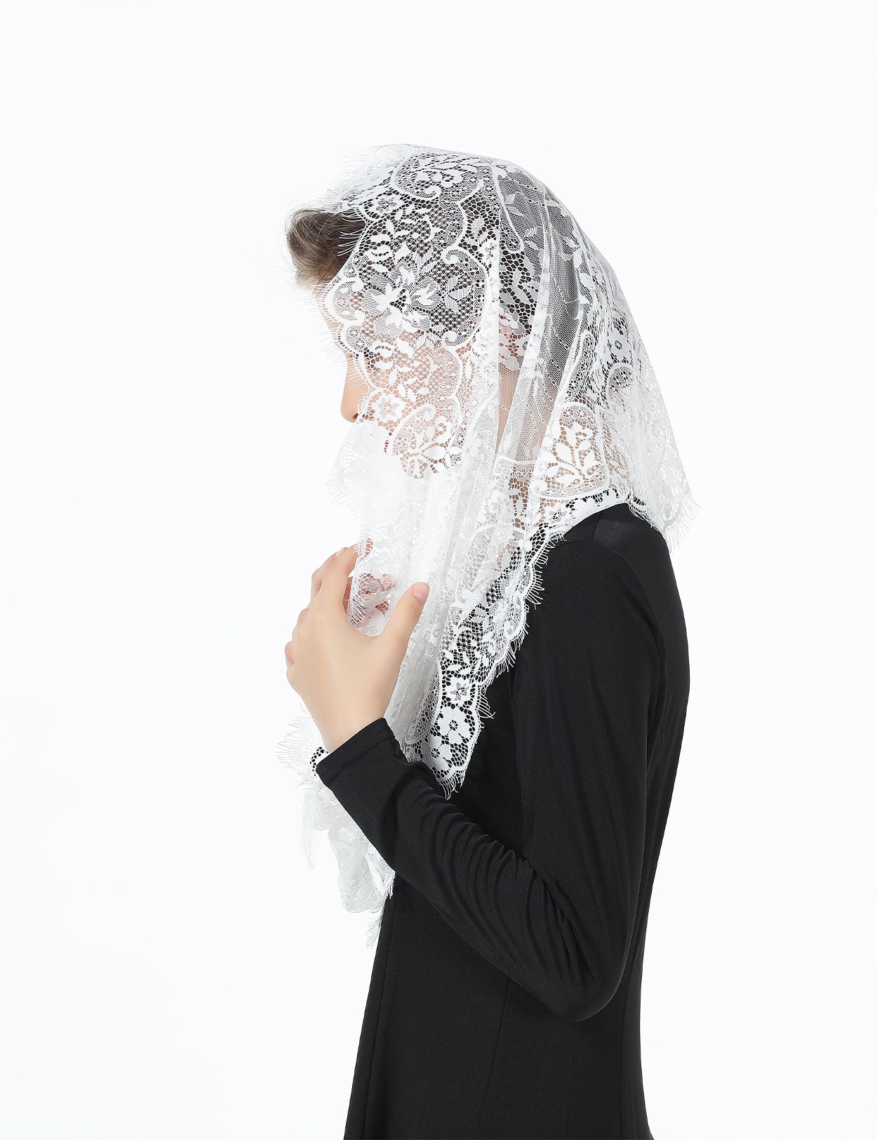 Easter Chapel Veil & Latin Mass Mantilla Head Covering
