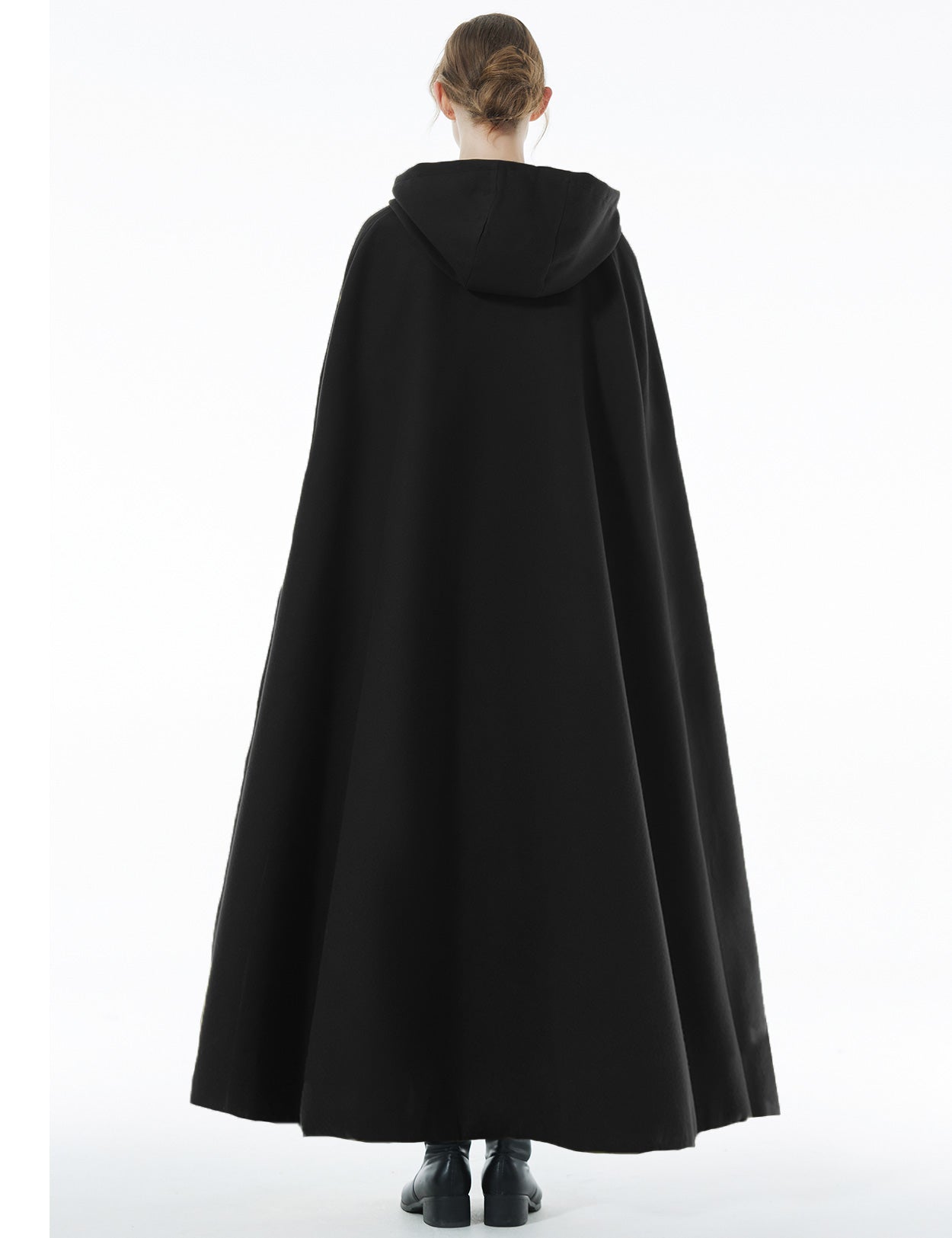 Eleganter Kapuzenumhang für Damen – Hochzeits- und Halloween-Umhang