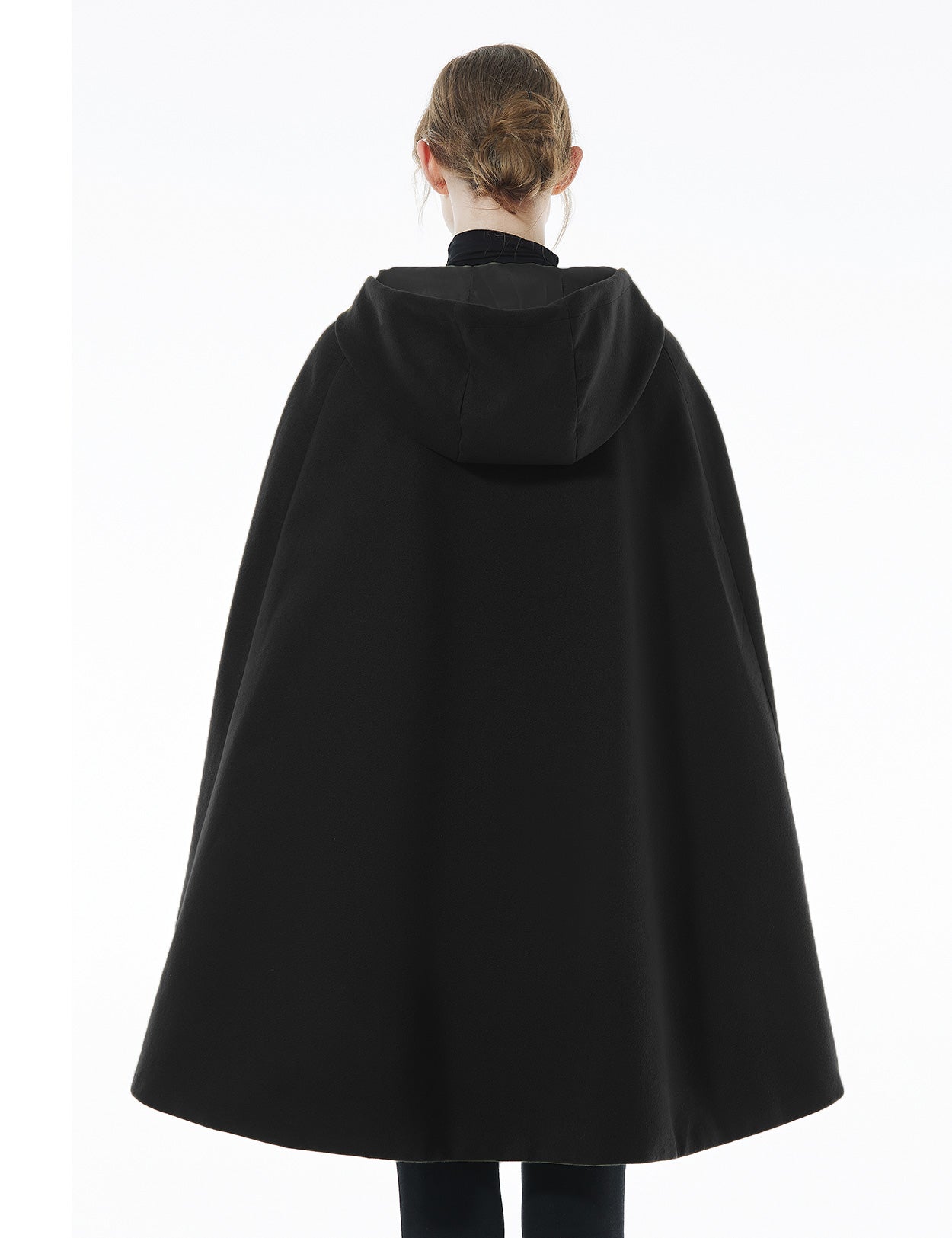 Eleganter Kapuzenumhang für Damen – Hochzeits- und Halloween-Umhang