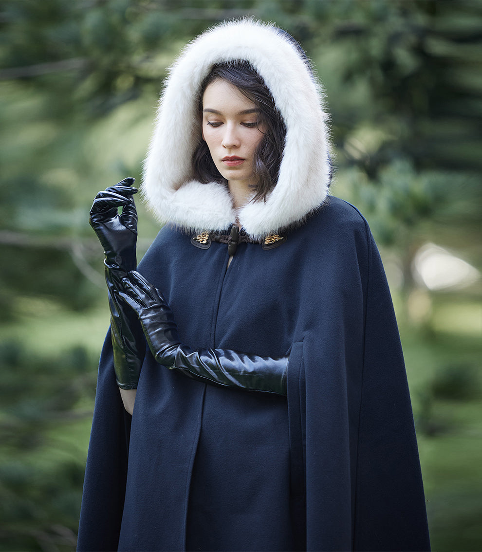 Cape à capuche médiévale pour Castlecore et cosplay gothique