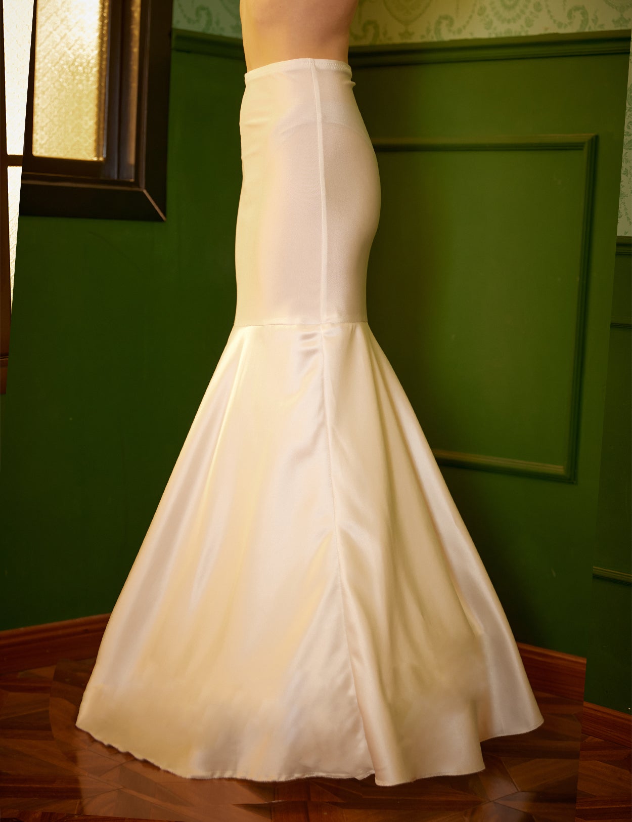 Vestido de Noiva Sereia com Crinolina