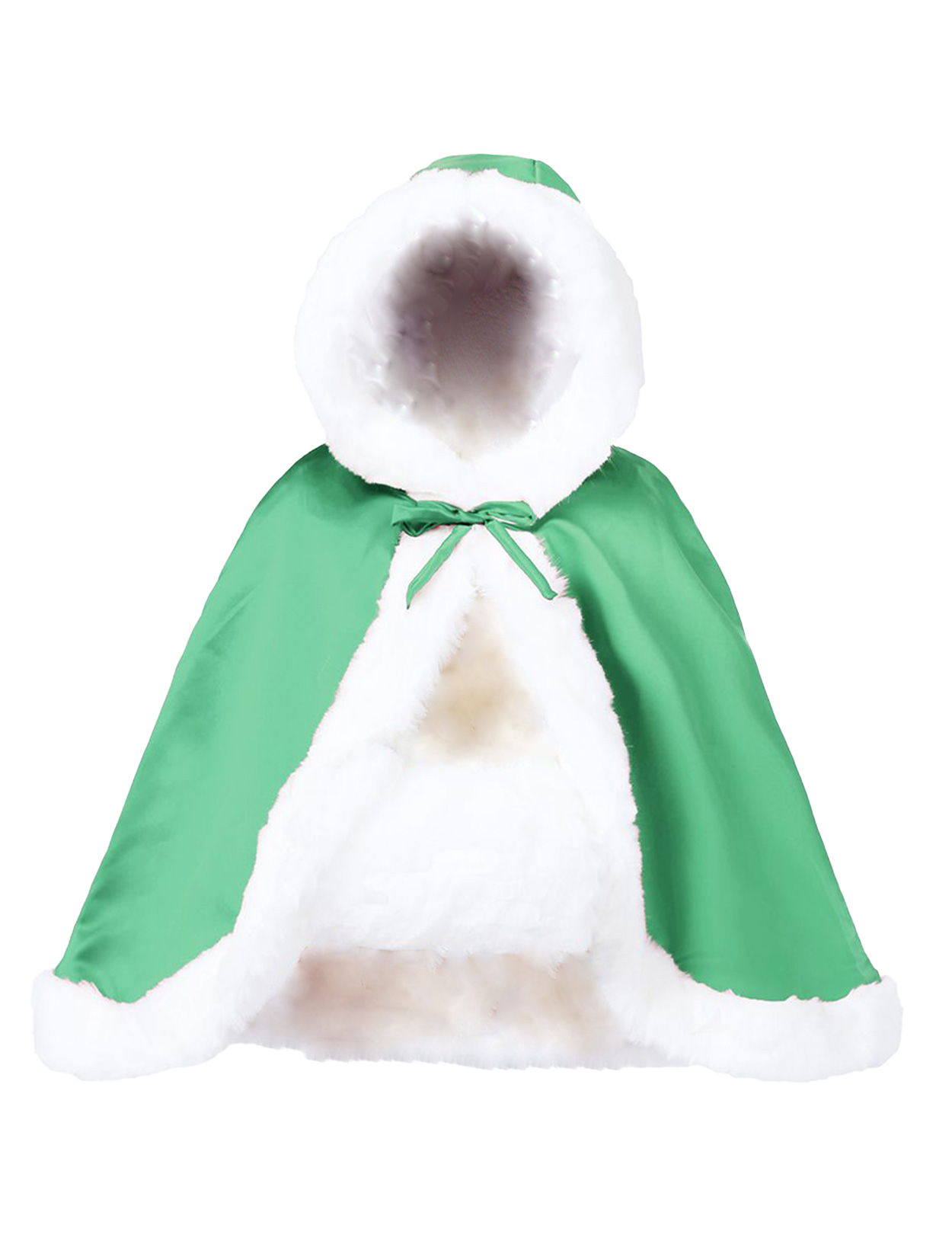 Wendbarer Brautumhang: Kapuze, Pelzbesatz, 17 Farben