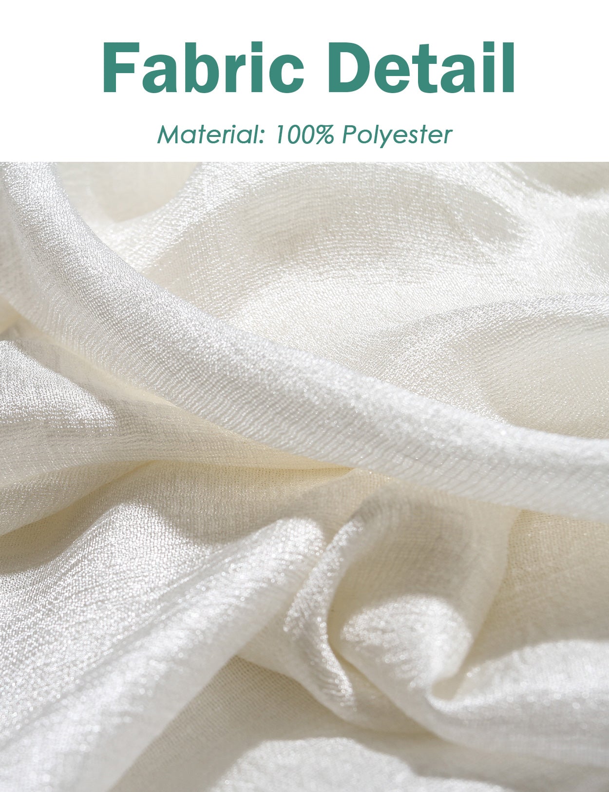 Elegant Silky Scarf for Wedding & Evening Dress, Lightweight Shawl Wrap