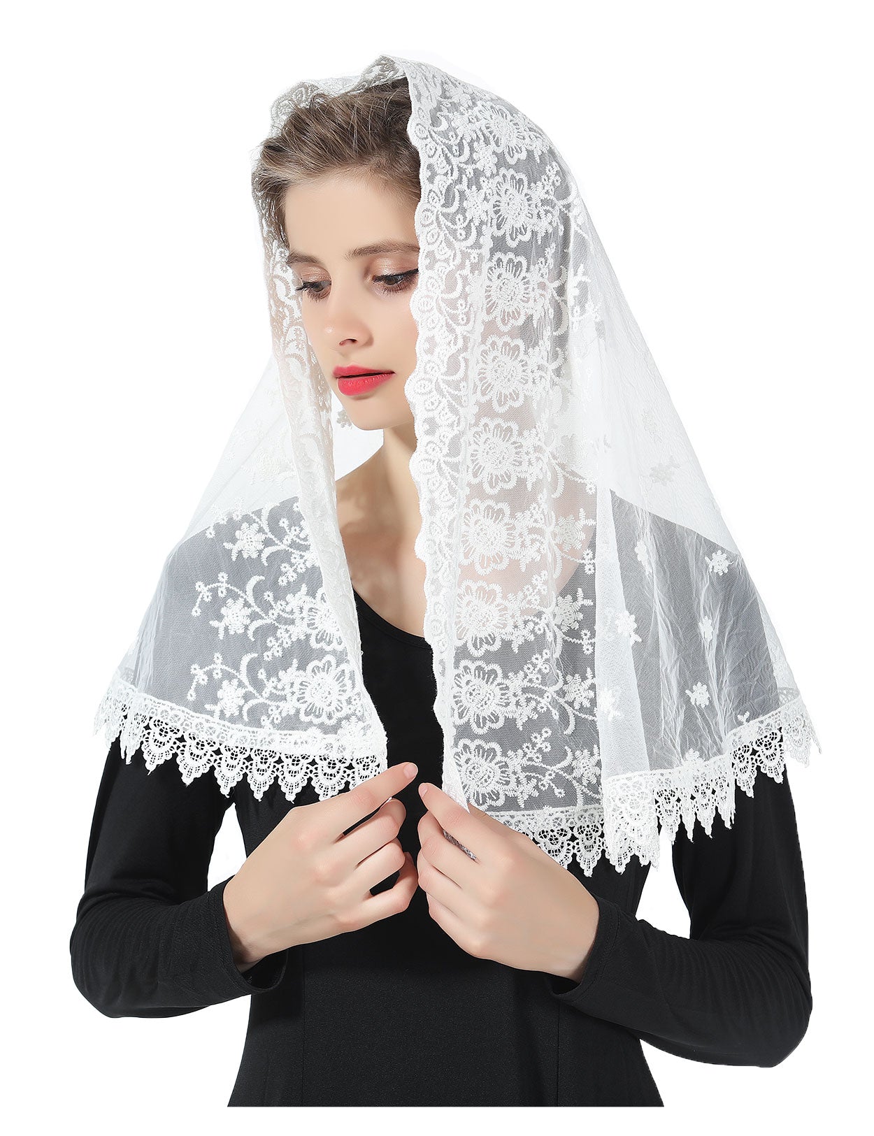 Lace Chapel Veil for Catholic Women