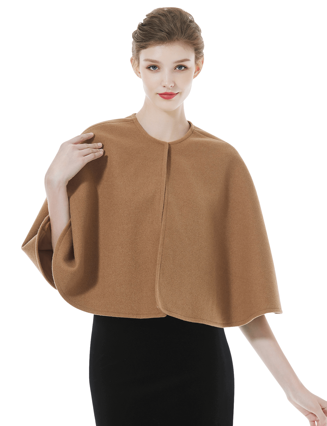 Elegante Xale-Capa Nupcial para Senhora