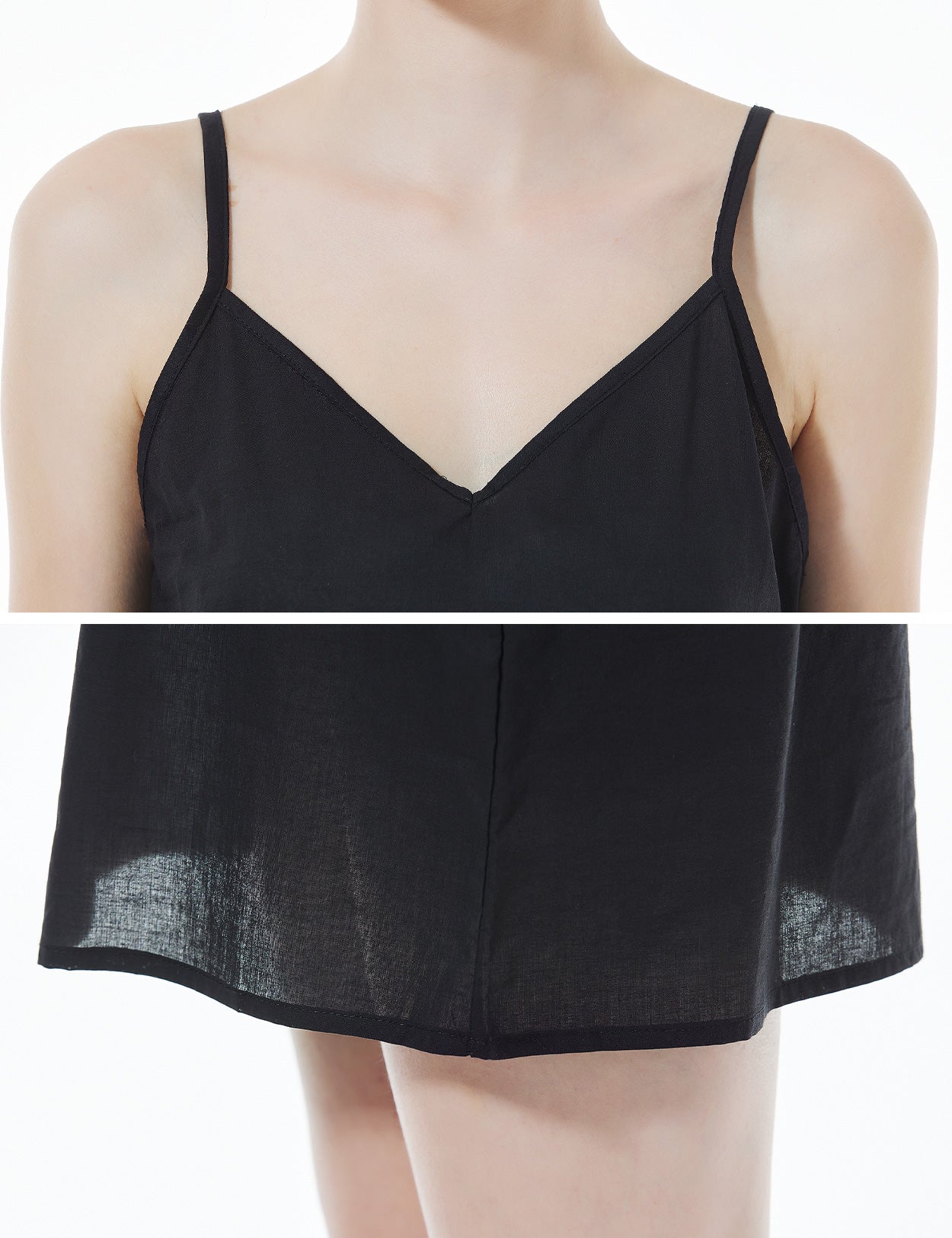 Vestido de Algodão para Mulher com Alças Reguláveis