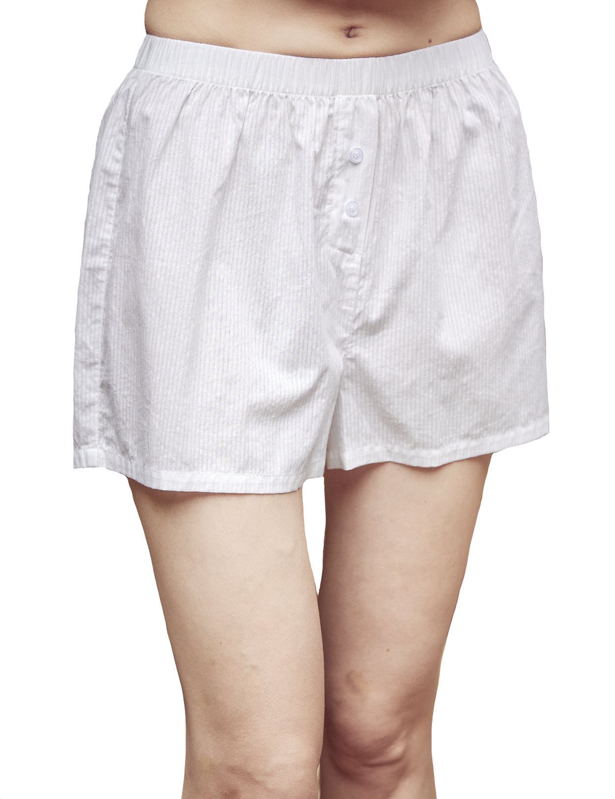 Cotton striped short pettipants for home loungewear