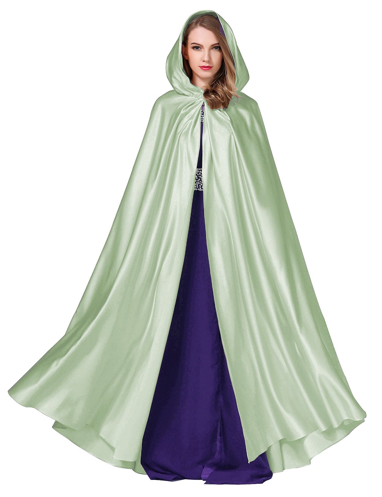 elegant hooded cape perfect for weddings and cosplay events
