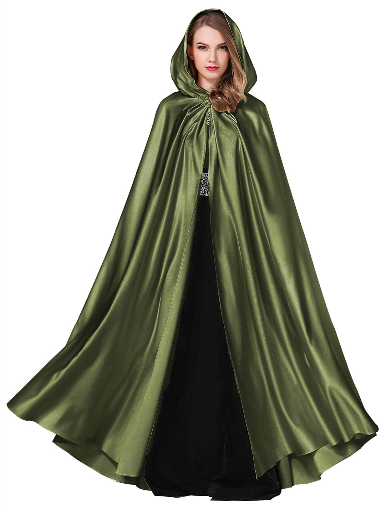 elegant hooded cape perfect for weddings and cosplay events