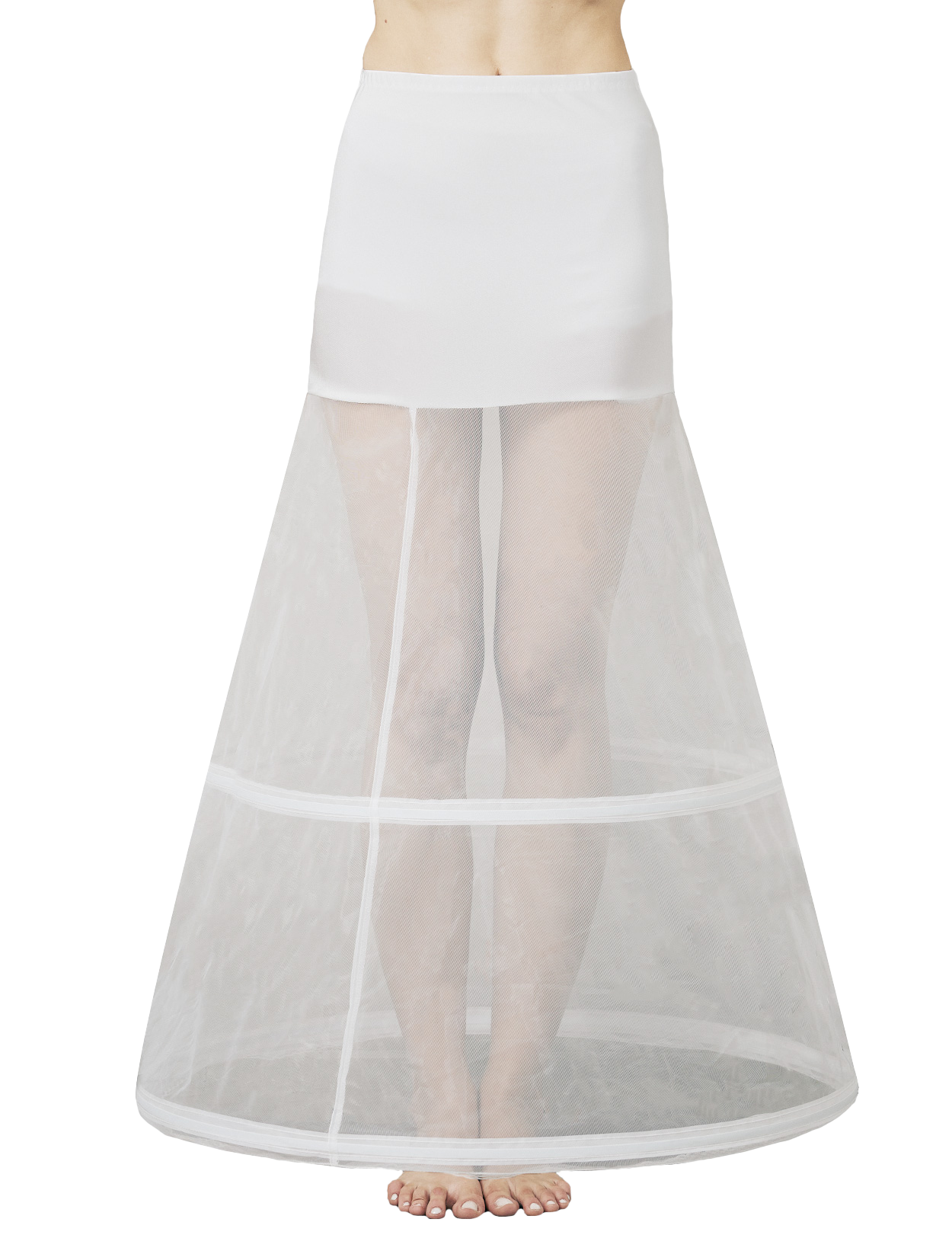 A-Line Wedding Dress Petticoat - Floor-Length Full Slip Underskirt