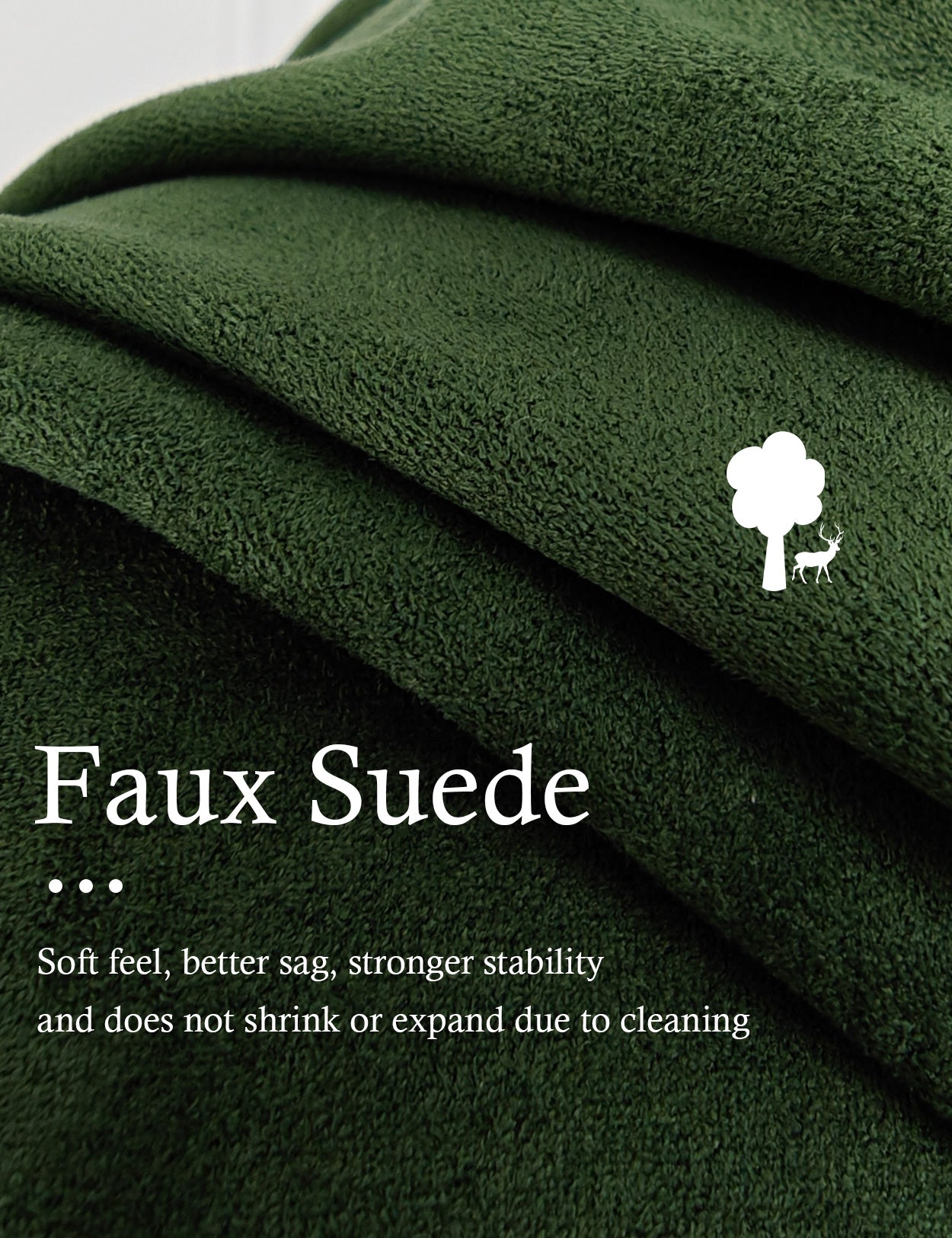 Medieval hooded cloak in moss green