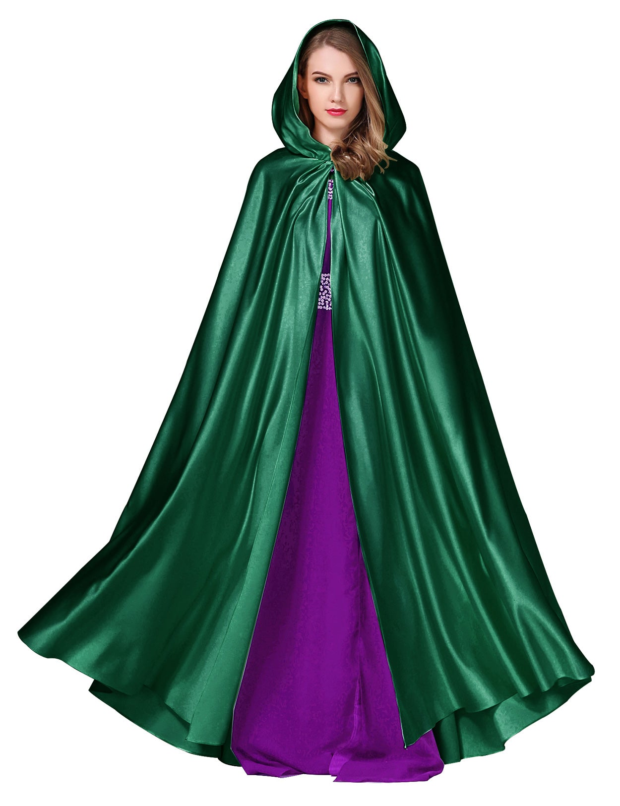 elegant hooded cape perfect for weddings and cosplay events