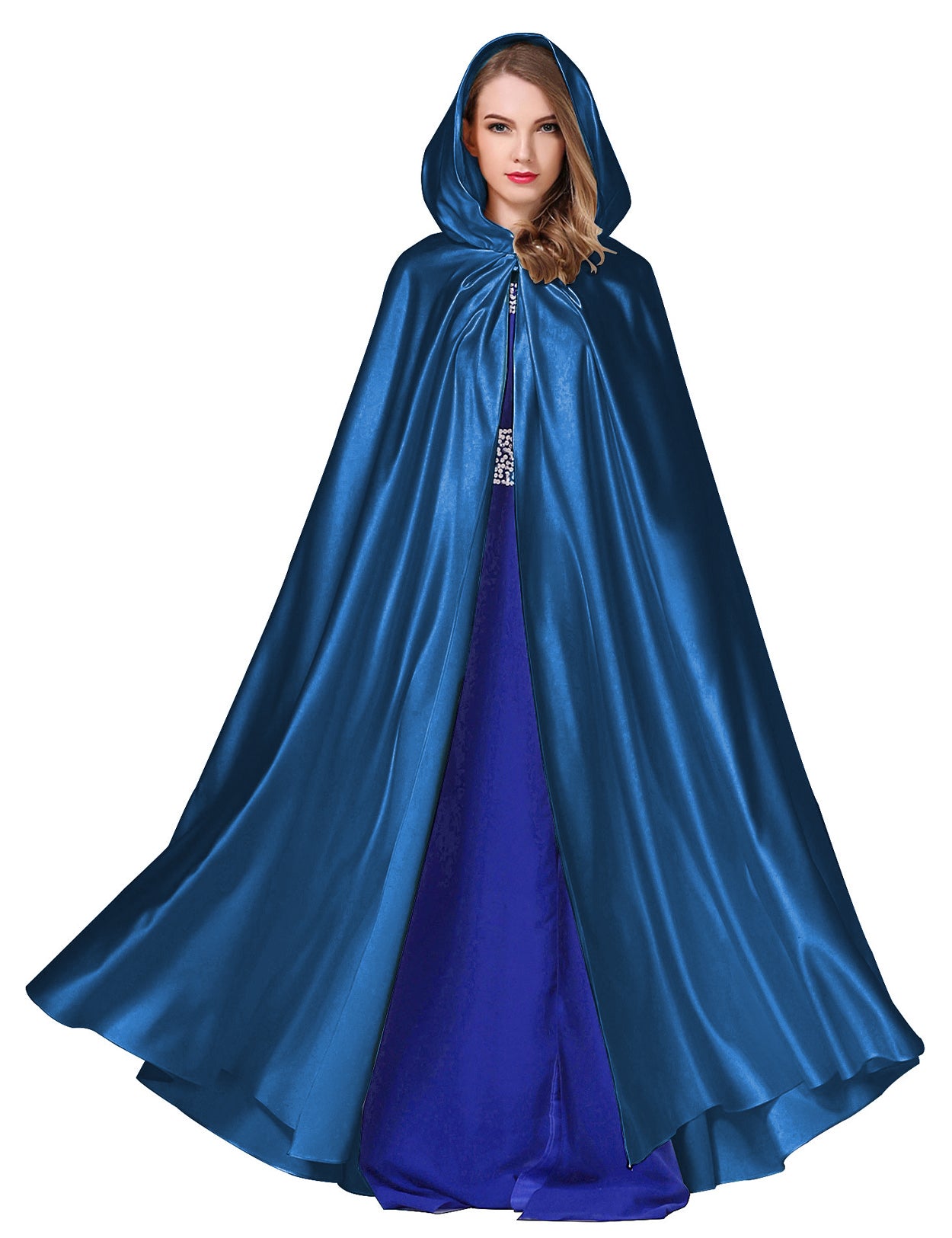 elegant hooded cape perfect for weddings and cosplay events