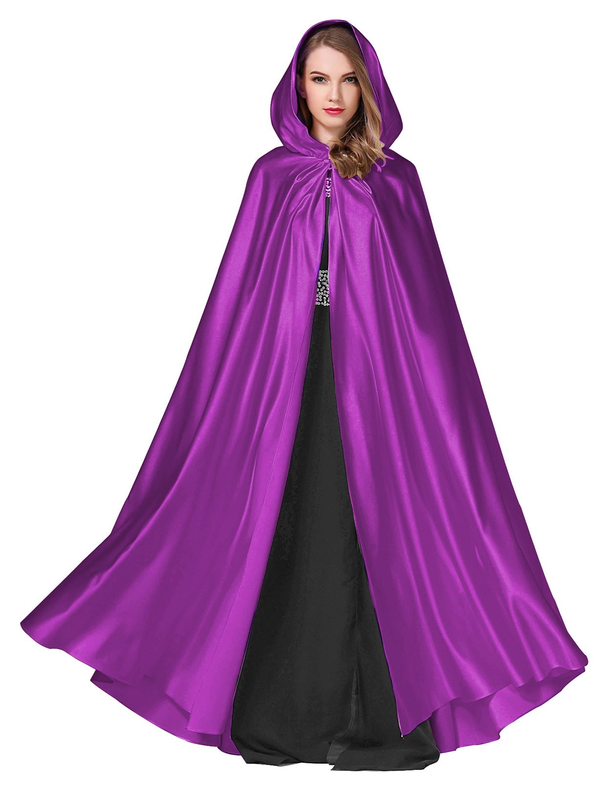 elegant hooded cape perfect for weddings and cosplay events