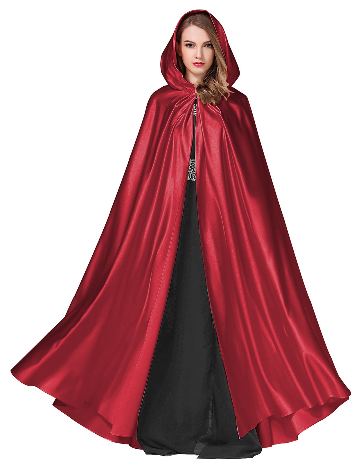 elegant hooded cape perfect for weddings and cosplay events